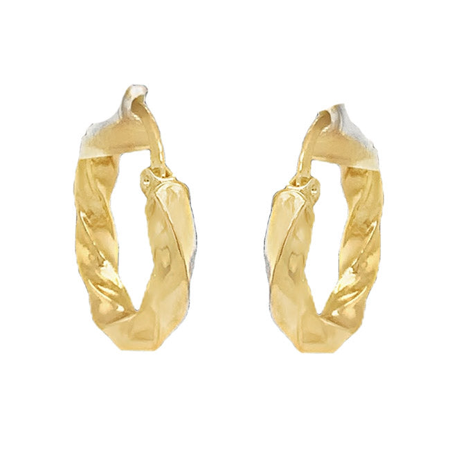 Gold Hoop Earrings