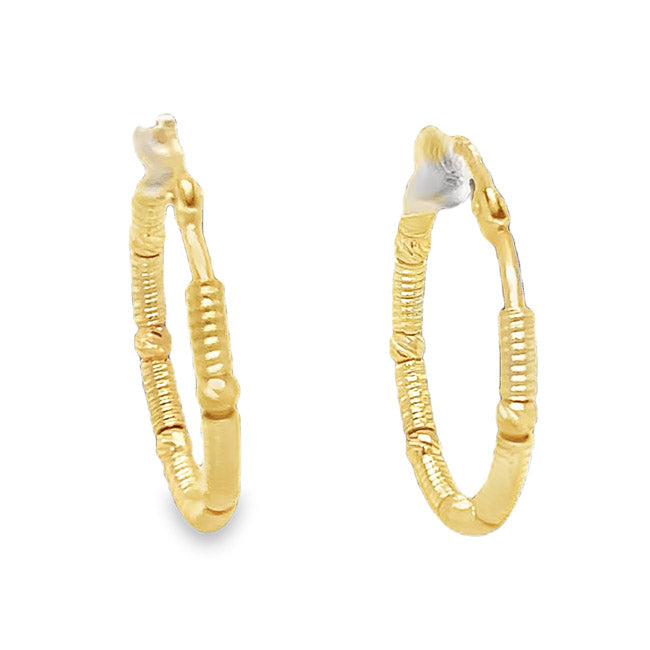 Gold Hoop Earrings