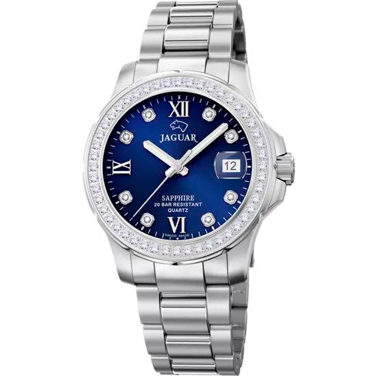 Blue Face Jaguar Watch