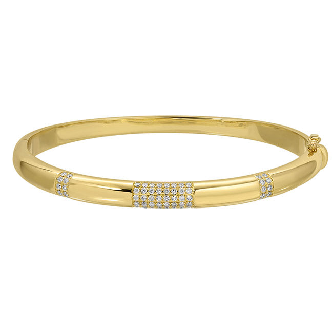 Fancy Diamond Bangle