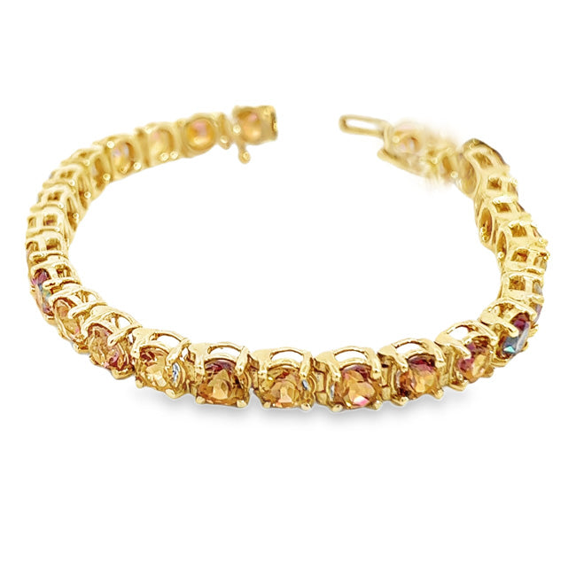 Dazzling Twilight Topaz Bracelet