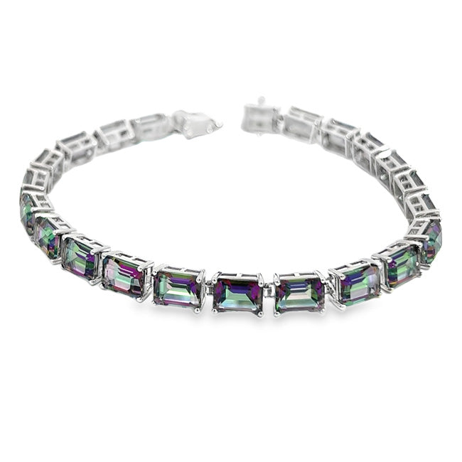 Radiant Rainbow Topaz Bracelet