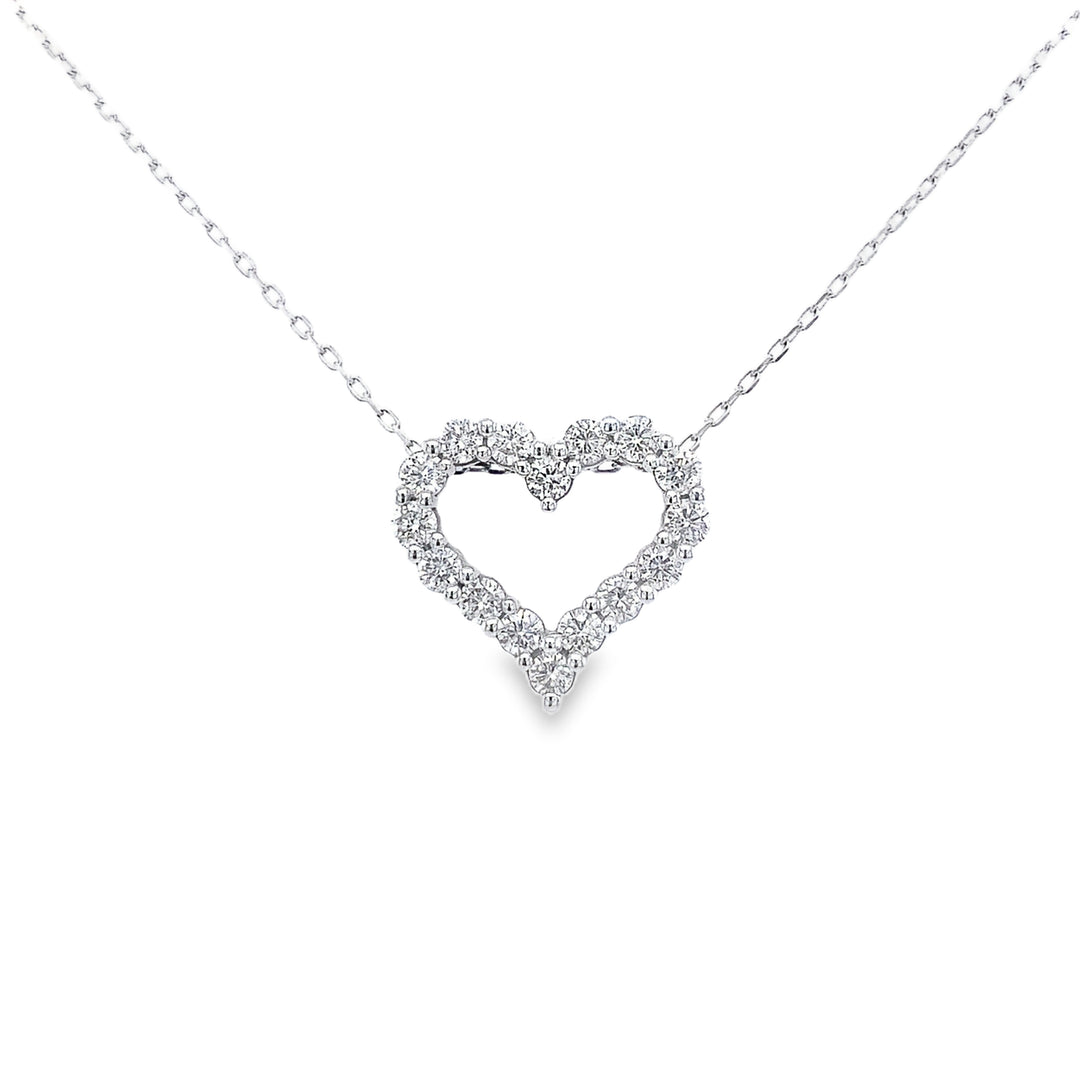 Dazzling Heart Diamond Pendant