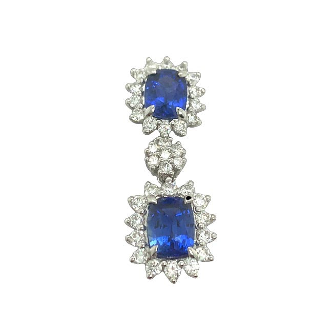 Sapphire & Diamond Pendant