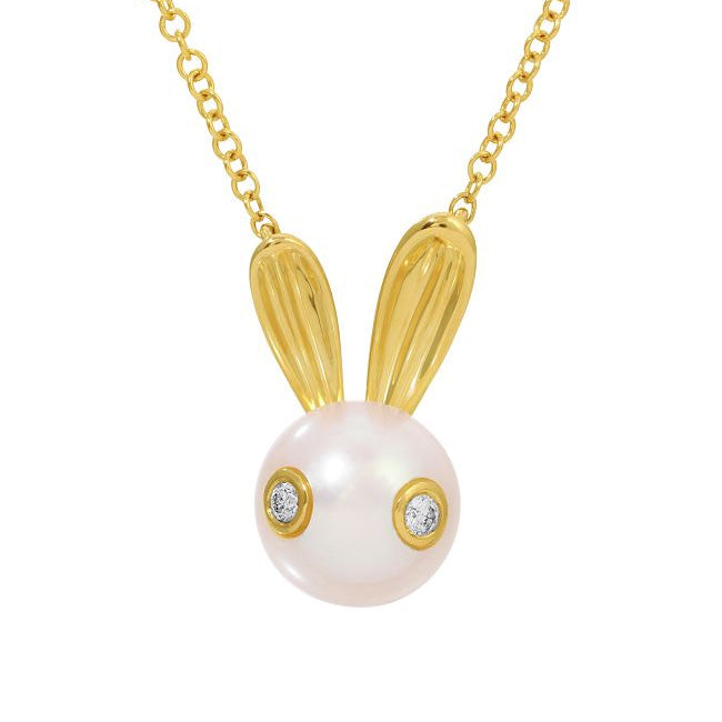 Pearl & Diamond Pendant