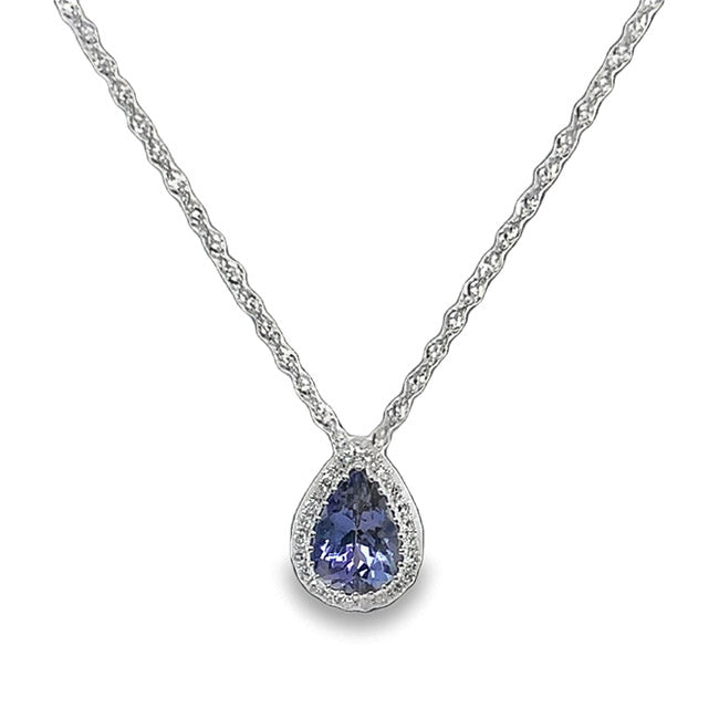 Tanzanite & Diamond Necklace