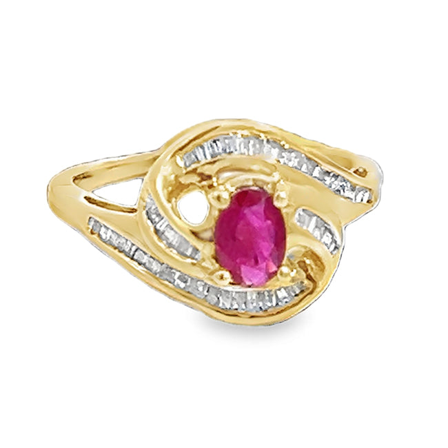 Ruby & Diamond Ring