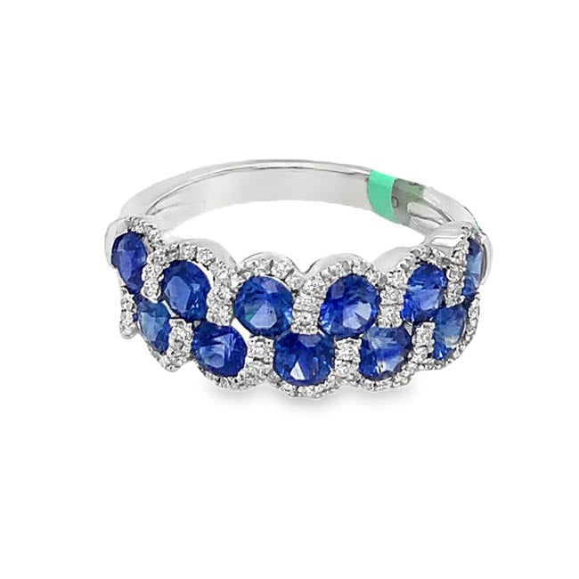 Sapphire and Diamond Ring