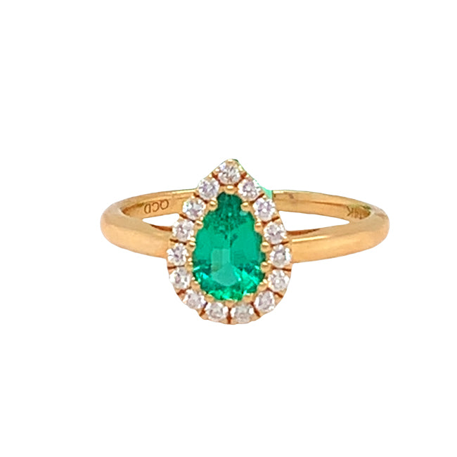 Emerald & Diamond Ring