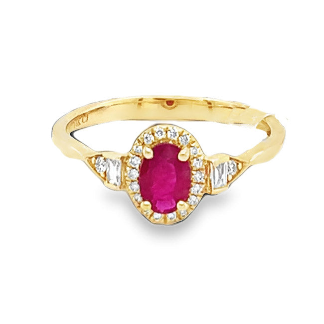 Ruby & Diamond Ring