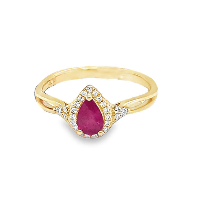 Ruby & Diamond ring