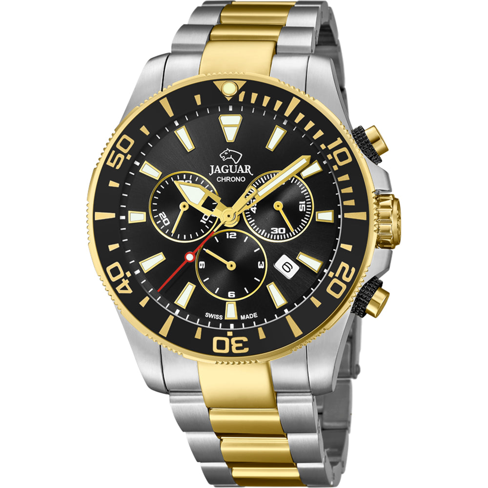 Black Dial Jaguar Watch